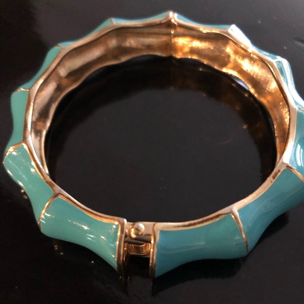 Bangle bracelet teal